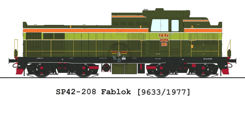 Lokomotywa spalinowa SP42-208